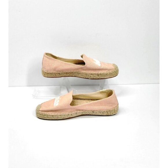 SOLUDOS Ciao Bella Pink Espadrilles Womens Shoes Size 8 Canvas Slip-On Casual - Picture 5 of 8